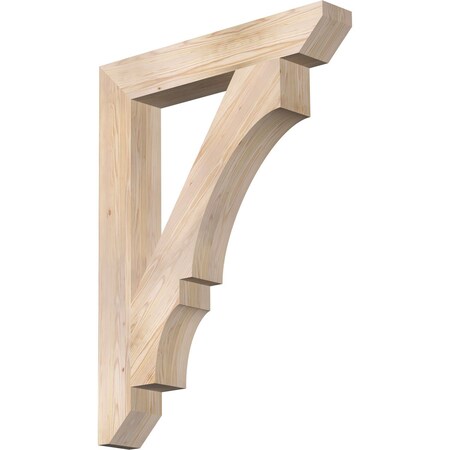 Ekena Millwork Balboa Slat Smooth Bracket, Douglas Fir, 5 1/2"W x 36"D x 48"H BKT06X36X48BOA06SDF
